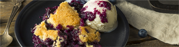 Bangin' Blueberry Cobbler