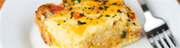 Krusteaz® Breakfast Casserole (Cazuela de desayuno Krusteaz)