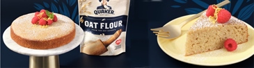 Lemon Cake with Quaker Oat Flour