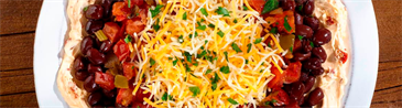 Goya's Cool Chipotle-Black Bean Layer Dip