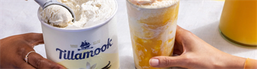 Orangesicle Vanilla Bean Float by Tillamook