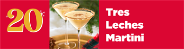 Christmas Cocktail Countdown: Tres Leches Martini