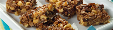 Cocoa PEBBLES™ Trail Mix Bars