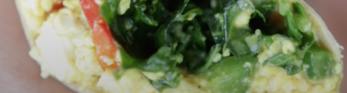 @whatsgoodberto's Cheesy Vegan Breakfast Burrito with Violife - CTown Supermarkets
