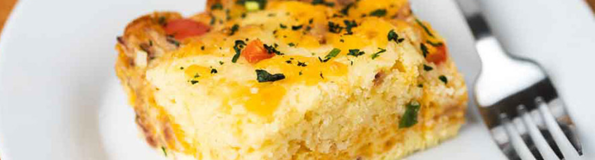 Krusteaz® Breakfast Casserole (Cazuela de desayuno Krusteaz) - CTown Supermarkets