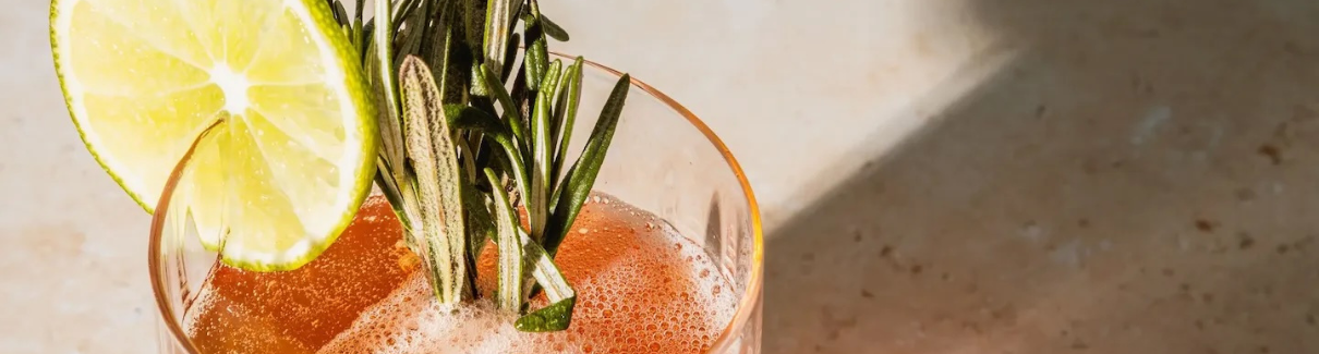 Tangerine Tango Mocktail with Topo Chico Sabores - CTown Supermarkets