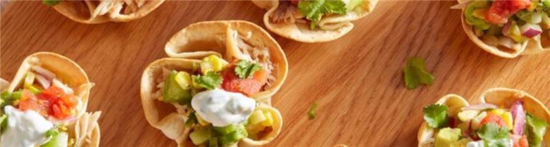 Chicken Tortilla Bowls with Jalapeño Sour Cream from Breakstone's - CTown Supermarkets