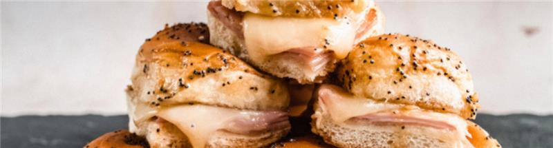 Ham and Cheese Sliders with Fig Jam using Cracker Barrel Cheese - CTown Supermarkets