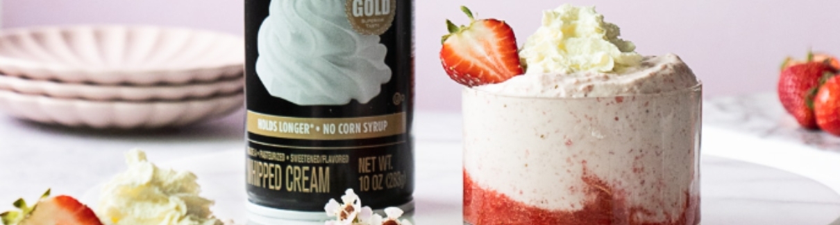 Strawberry Mousse with President Whipped Cream - CTown Supermarkets