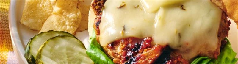 BBQ Pork Burgers with Cabot Cheese! - CTown Supermarkets